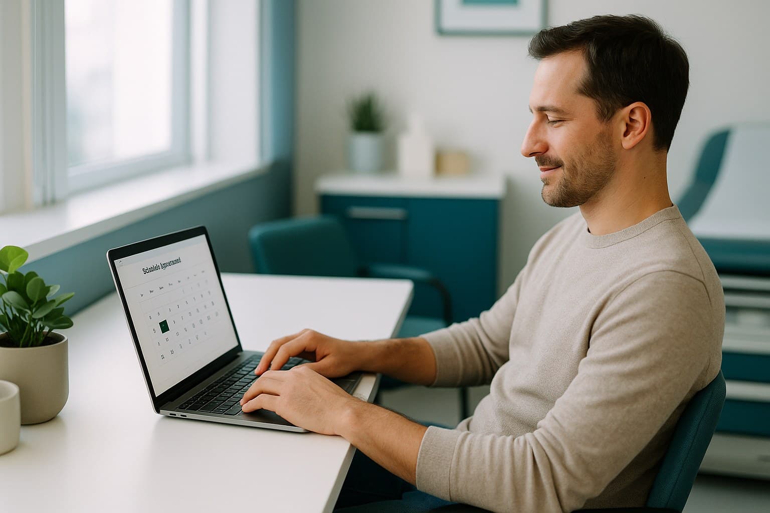 Booking a screening appointment